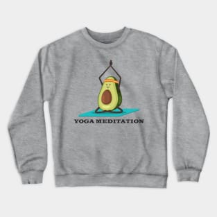 yoga meditation for  women Crewneck Sweatshirt